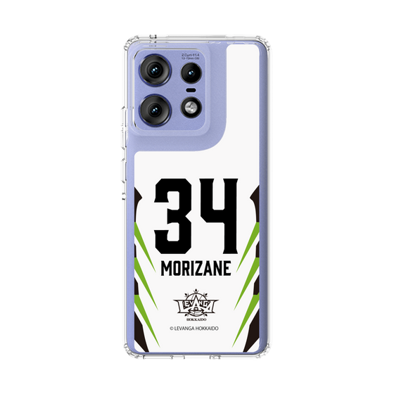スリムプロテクションケース［ レバンガ北海道 - #34 MORIZANE - AWAY - 裏 ］