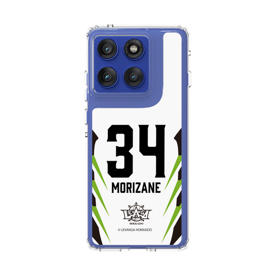 スリムプロテクションケース［ レバンガ北海道 - #34 MORIZANE - AWAY - 裏 ］