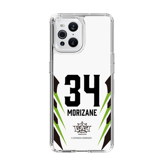 スリムプロテクションケース［ レバンガ北海道 - #34 MORIZANE - AWAY - 裏 ］