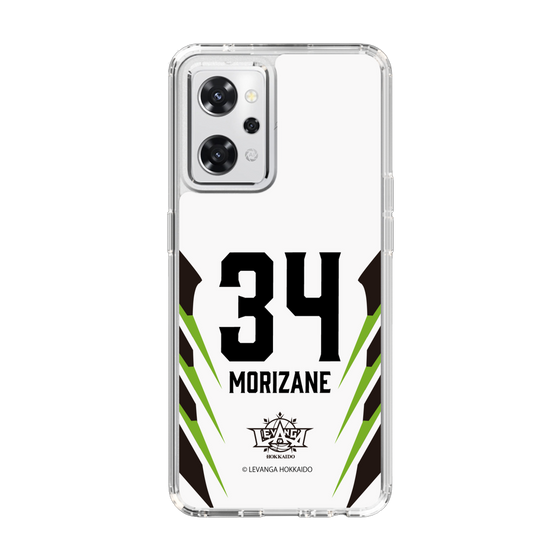 スリムプロテクションケース［ レバンガ北海道 - #34 MORIZANE - AWAY - 裏 ］