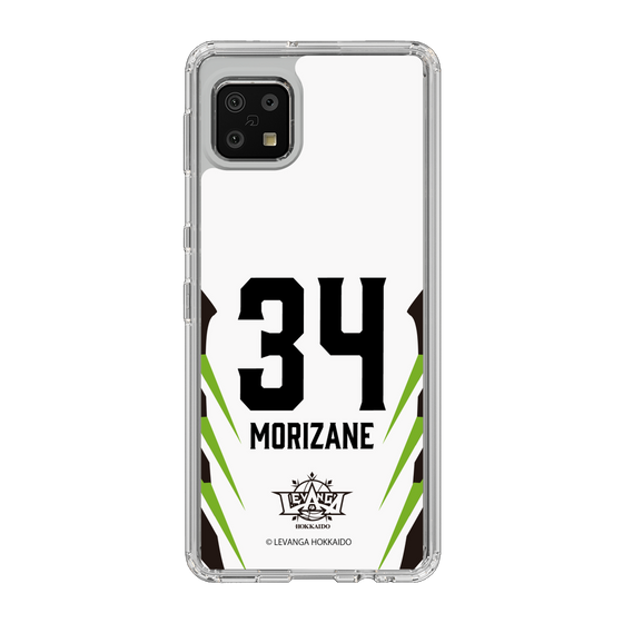 スリムプロテクションケース［ レバンガ北海道 - #34 MORIZANE - AWAY - 裏 ］