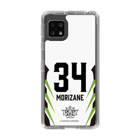 スリムプロテクションケース［ レバンガ北海道 - #34 MORIZANE - AWAY - 裏 ］