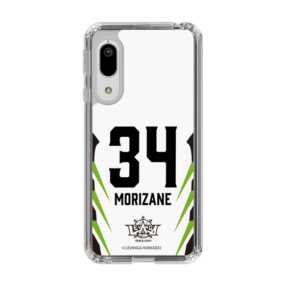 スリムプロテクションケース［ レバンガ北海道 - #34 MORIZANE - AWAY - 裏 ］
