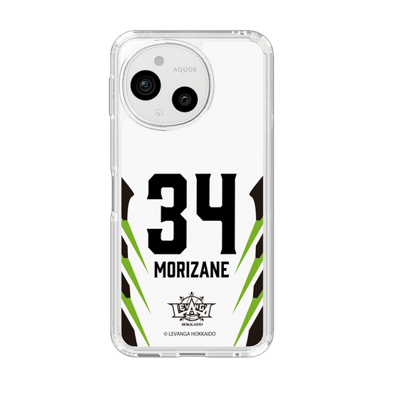 スリムプロテクションケース［ レバンガ北海道 - #34 MORIZANE - AWAY - 裏 ］
