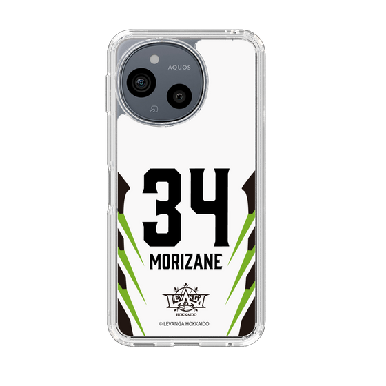 スリムプロテクションケース［ レバンガ北海道 - #34 MORIZANE - AWAY - 裏 ］