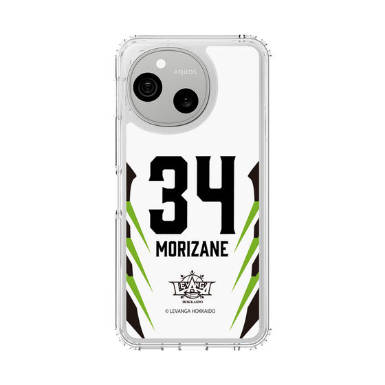 スリムプロテクションケース［ レバンガ北海道 - #34 MORIZANE - AWAY - 裏 ］