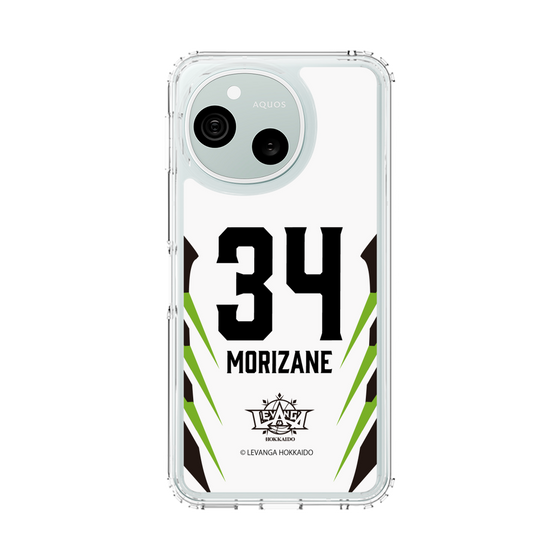 スリムプロテクションケース［ レバンガ北海道 - #34 MORIZANE - AWAY - 裏 ］