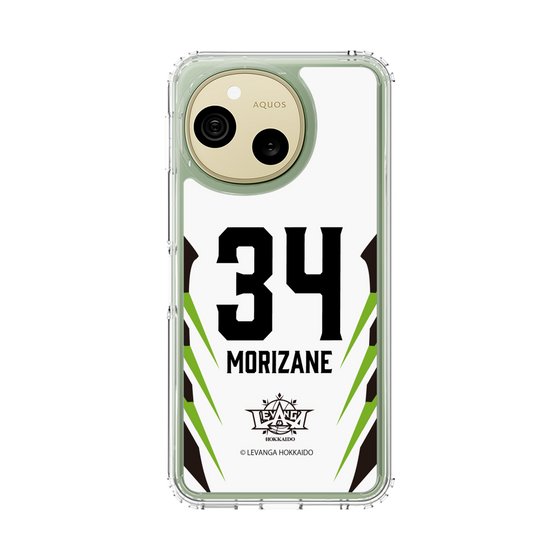 スリムプロテクションケース［ レバンガ北海道 - #34 MORIZANE - AWAY - 裏 ］