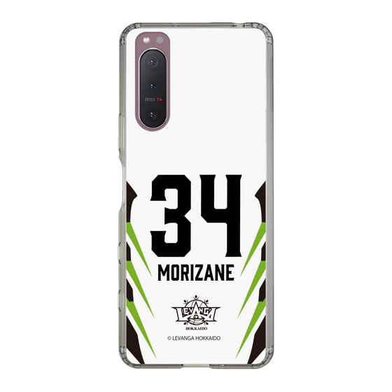 スリムプロテクションケース［ レバンガ北海道 - #34 MORIZANE - AWAY - 裏 ］