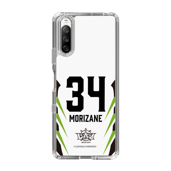 スリムプロテクションケース［ レバンガ北海道 - #34 MORIZANE - AWAY - 裏 ］
