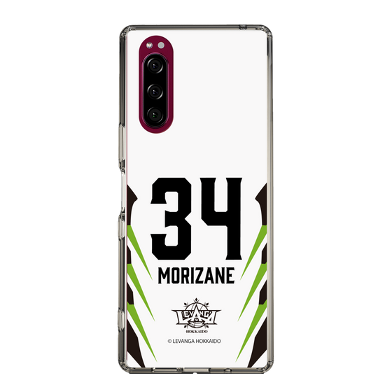 スリムプロテクションケース［ レバンガ北海道 - #34 MORIZANE - AWAY - 裏 ］