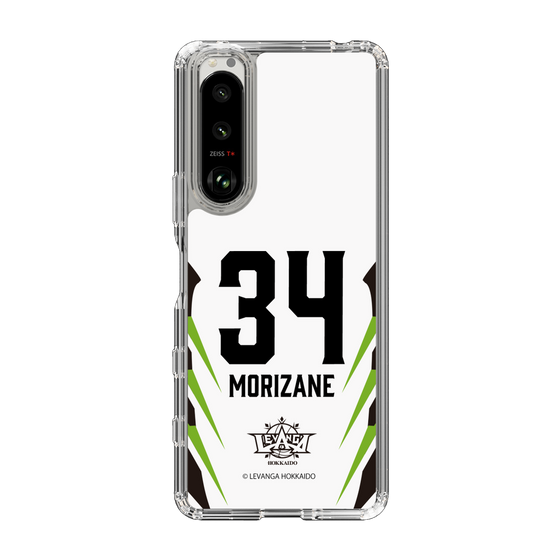 スリムプロテクションケース［ レバンガ北海道 - #34 MORIZANE - AWAY - 裏 ］