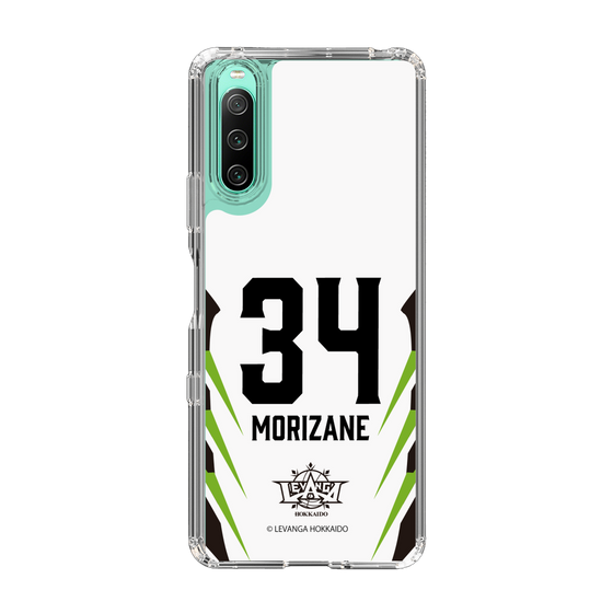 スリムプロテクションケース［ レバンガ北海道 - #34 MORIZANE - AWAY - 裏 ］