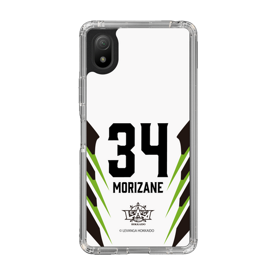 スリムプロテクションケース［ レバンガ北海道 - #34 MORIZANE - AWAY - 裏 ］