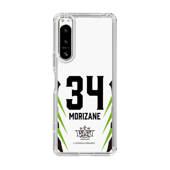 スリムプロテクションケース［ レバンガ北海道 - #34 MORIZANE - AWAY - 裏 ］