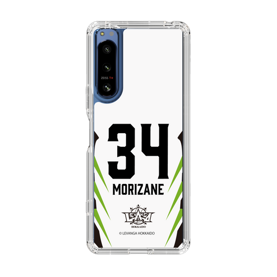 スリムプロテクションケース［ レバンガ北海道 - #34 MORIZANE - AWAY - 裏 ］