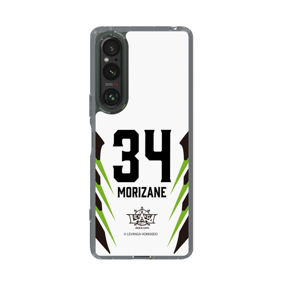 スリムプロテクションケース［ レバンガ北海道 - #34 MORIZANE - AWAY - 裏 ］