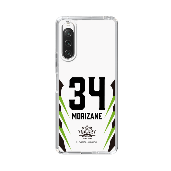 スリムプロテクションケース［ レバンガ北海道 - #34 MORIZANE - AWAY - 裏 ］