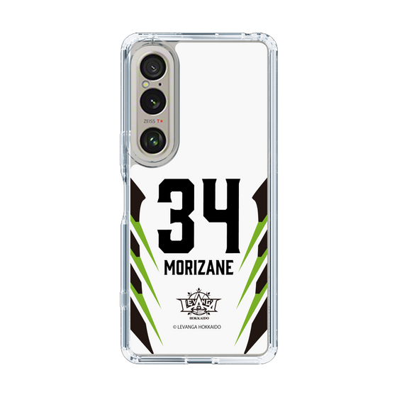 スリムプロテクションケース［ レバンガ北海道 - #34 MORIZANE - AWAY - 裏 ］
