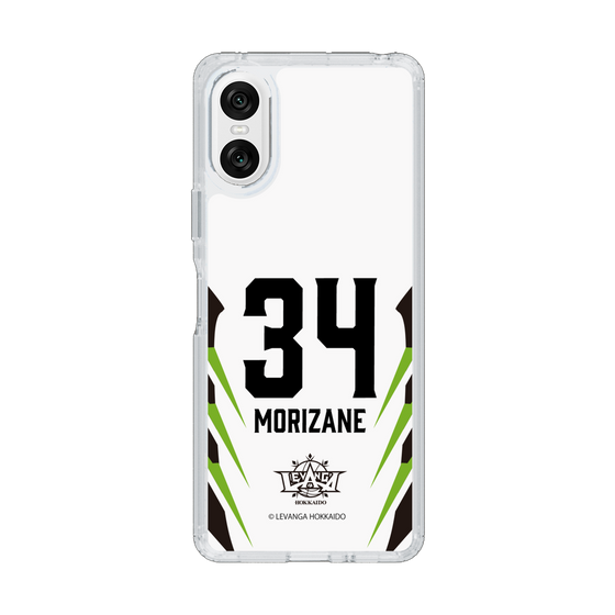 スリムプロテクションケース［ レバンガ北海道 - #34 MORIZANE - AWAY - 裏 ］
