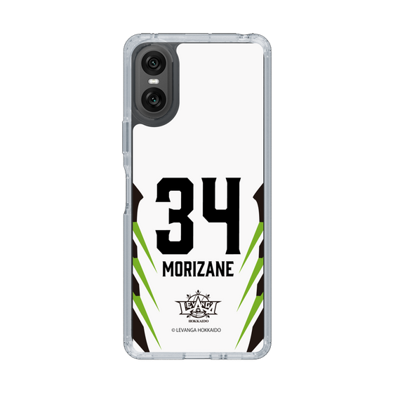 スリムプロテクションケース［ レバンガ北海道 - #34 MORIZANE - AWAY - 裏 ］