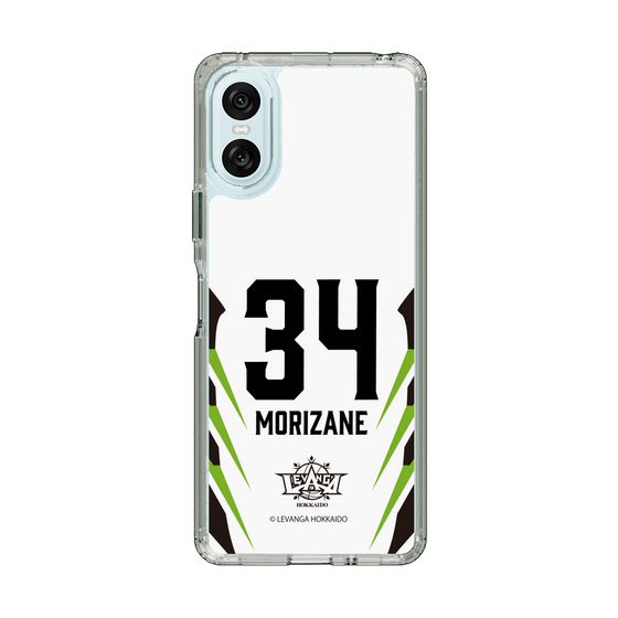 スリムプロテクションケース［ レバンガ北海道 - #34 MORIZANE - AWAY - 裏 ］