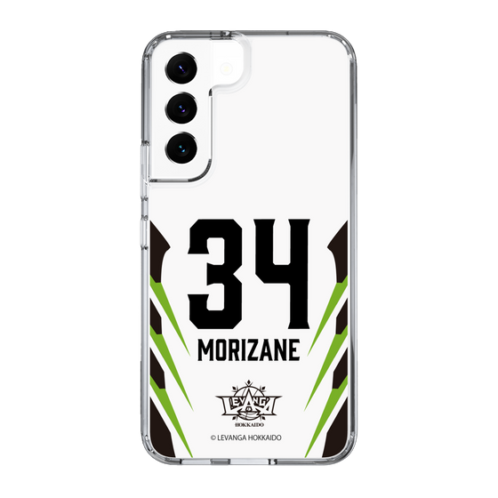 スリムプロテクションケース［ レバンガ北海道 - #34 MORIZANE - AWAY - 裏 ］