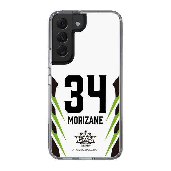 スリムプロテクションケース［ レバンガ北海道 - #34 MORIZANE - AWAY - 裏 ］