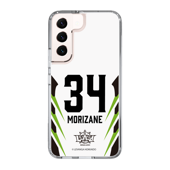 スリムプロテクションケース［ レバンガ北海道 - #34 MORIZANE - AWAY - 裏 ］