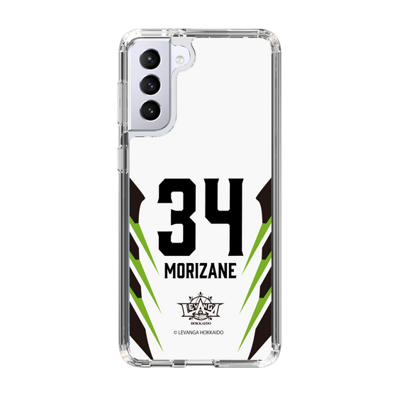 スリムプロテクションケース［ レバンガ北海道 - #34 MORIZANE - AWAY - 裏 ］