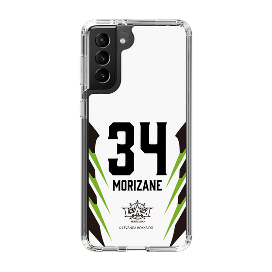 スリムプロテクションケース［ レバンガ北海道 - #34 MORIZANE - AWAY - 裏 ］