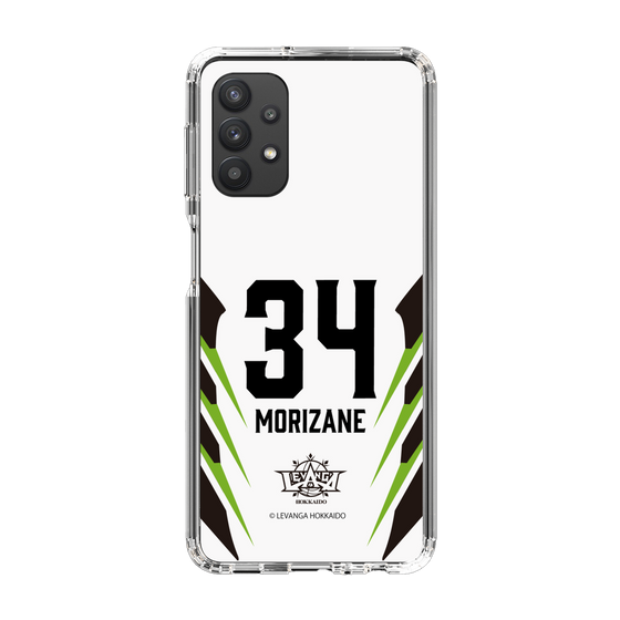 スリムプロテクションケース［ レバンガ北海道 - #34 MORIZANE - AWAY - 裏 ］