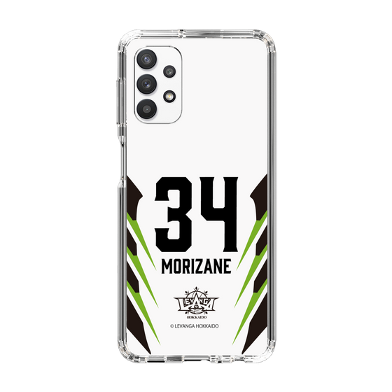 スリムプロテクションケース［ レバンガ北海道 - #34 MORIZANE - AWAY - 裏 ］