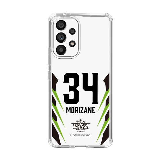 スリムプロテクションケース［ レバンガ北海道 - #34 MORIZANE - AWAY - 裏 ］