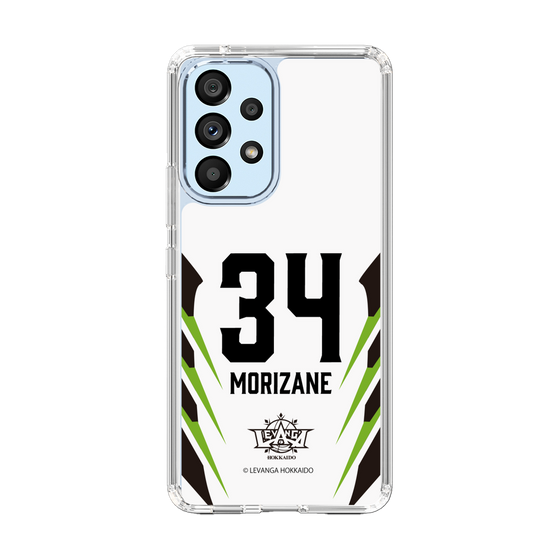 スリムプロテクションケース［ レバンガ北海道 - #34 MORIZANE - AWAY - 裏 ］