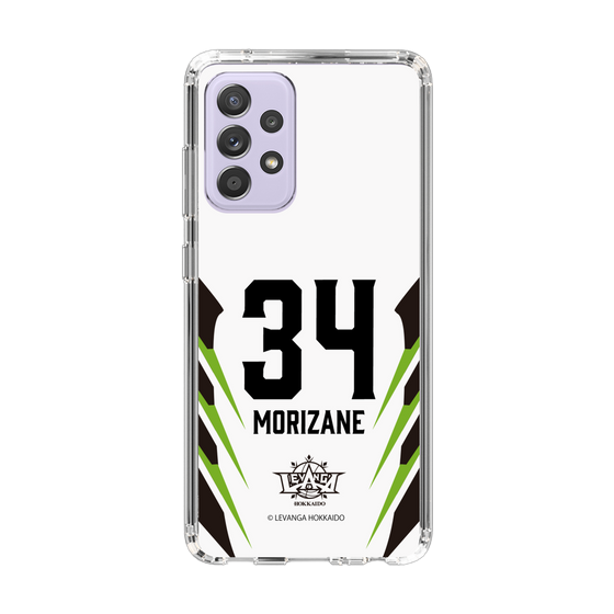 スリムプロテクションケース［ レバンガ北海道 - #34 MORIZANE - AWAY - 裏 ］