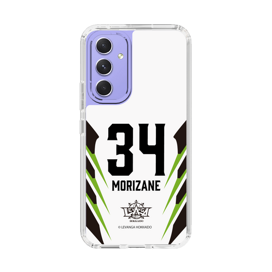 スリムプロテクションケース［ レバンガ北海道 - #34 MORIZANE - AWAY - 裏 ］