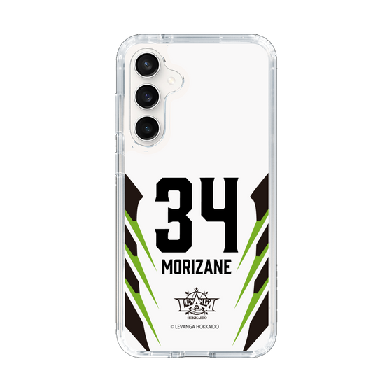 スリムプロテクションケース［ レバンガ北海道 - #34 MORIZANE - AWAY - 裏 ］