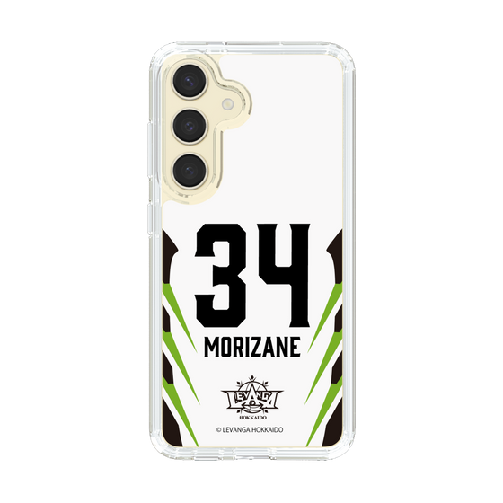スリムプロテクションケース［ レバンガ北海道 - #34 MORIZANE - AWAY - 裏 ］
