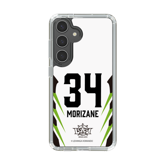スリムプロテクションケース［ レバンガ北海道 - #34 MORIZANE - AWAY - 裏 ］