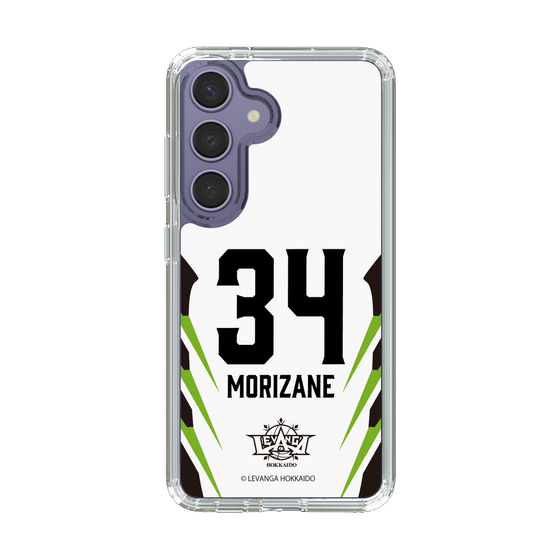 スリムプロテクションケース［ レバンガ北海道 - #34 MORIZANE - AWAY - 裏 ］