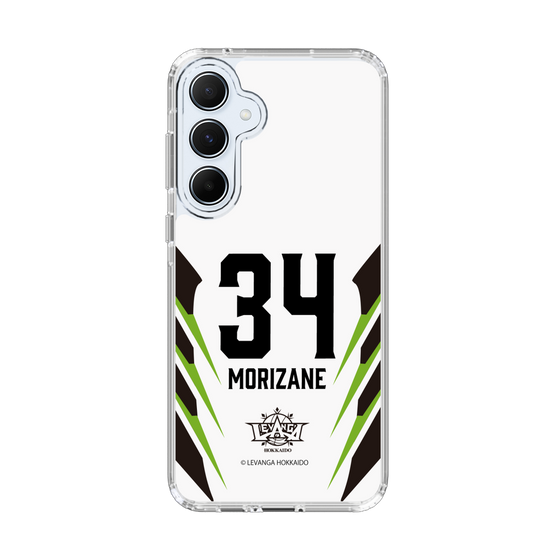 スリムプロテクションケース［ レバンガ北海道 - #34 MORIZANE - AWAY - 裏 ］