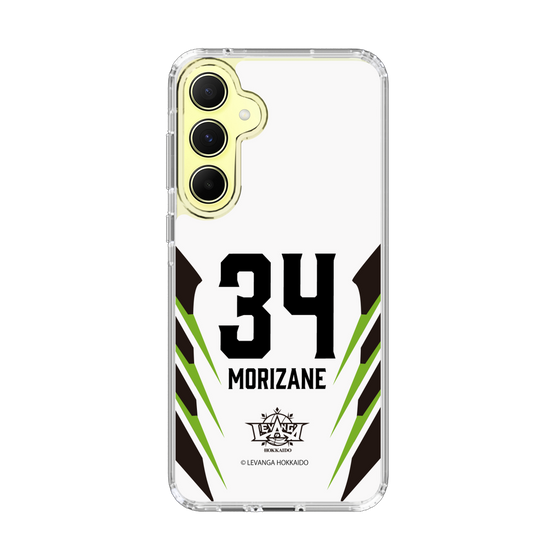 スリムプロテクションケース［ レバンガ北海道 - #34 MORIZANE - AWAY - 裏 ］