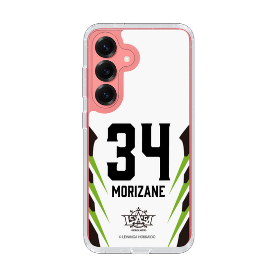 スリムプロテクションケース［ レバンガ北海道 - #34 MORIZANE - AWAY - 裏 ］