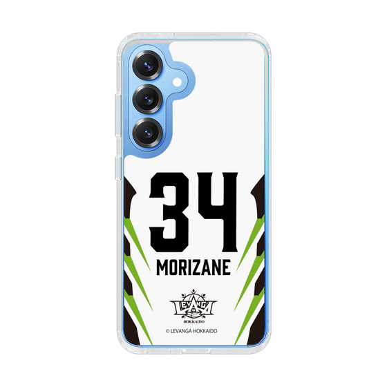 スリムプロテクションケース［ レバンガ北海道 - #34 MORIZANE - AWAY - 裏 ］