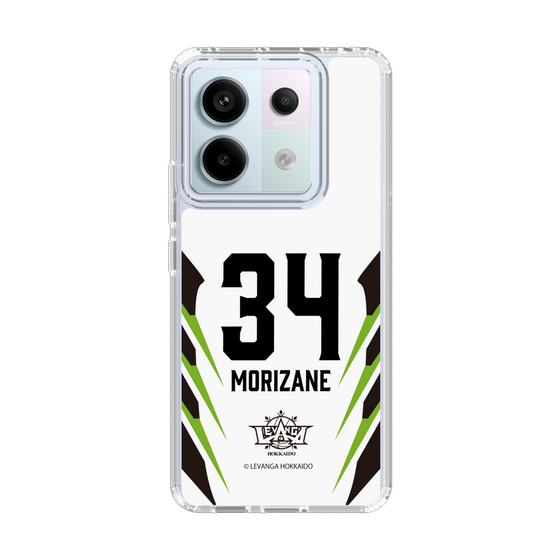 スリムプロテクションケース［ レバンガ北海道 - #34 MORIZANE - AWAY - 裏 ］