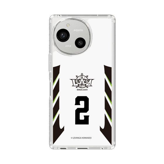 スリムプロテクションケース［ レバンガ北海道 - #2 RAMOS - AWAY - 表 ］