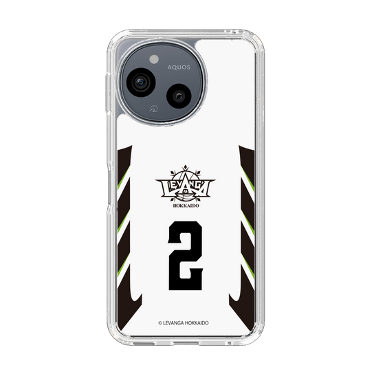 スリムプロテクションケース［ レバンガ北海道 - #2 RAMOS - AWAY - 表 ］