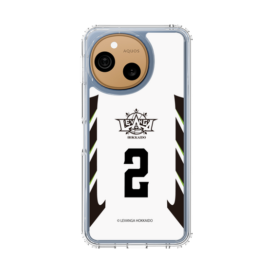 スリムプロテクションケース［ レバンガ北海道 - #2 RAMOS - AWAY - 表 ］