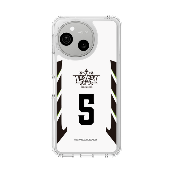 スリムプロテクションケース［ レバンガ北海道 - #5 JONES - AWAY - 表 ］